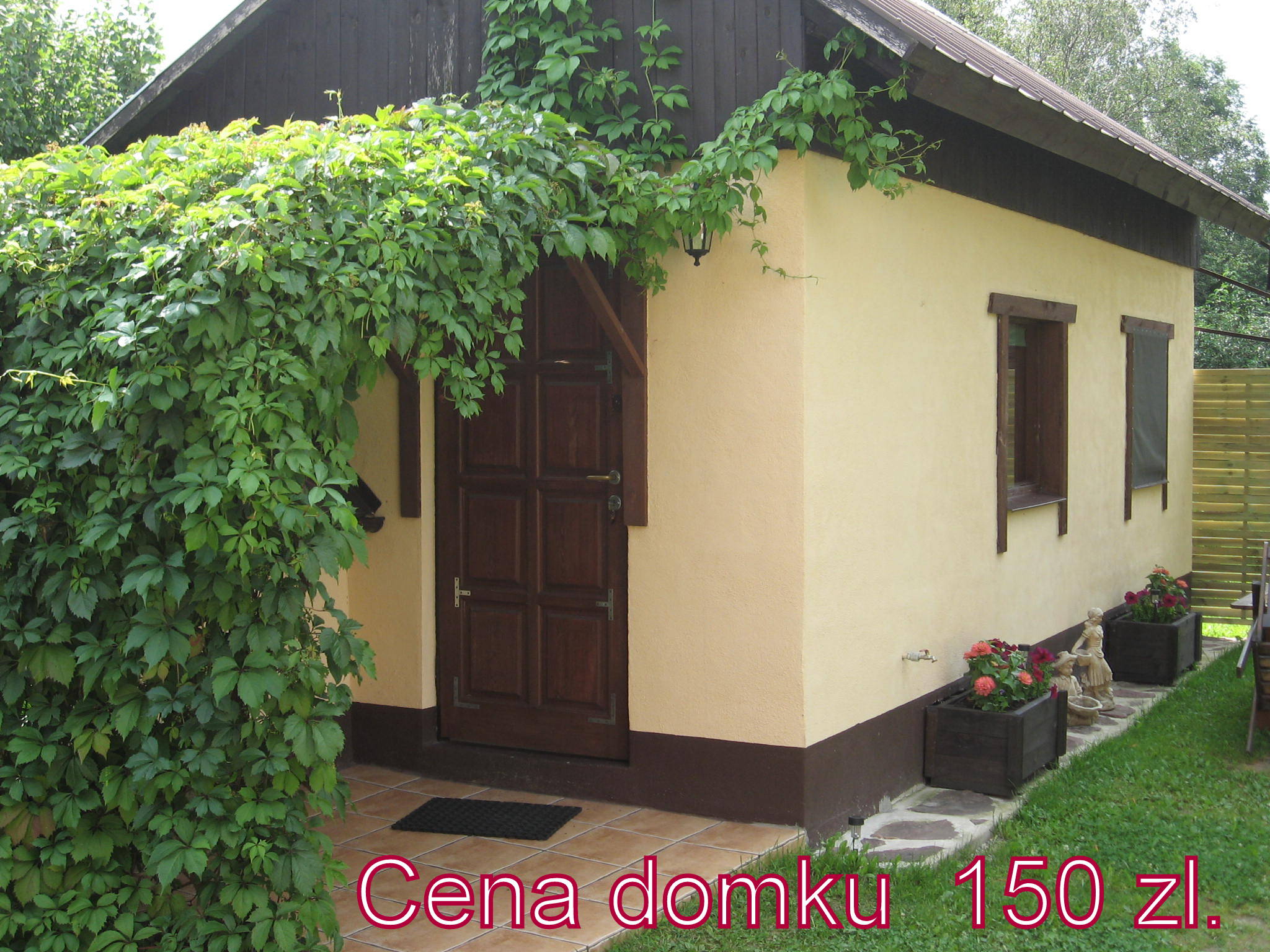 domek nad jeziorem