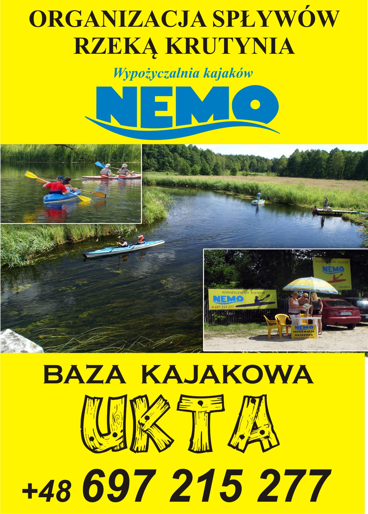 Spływ kajkowy Krutynia